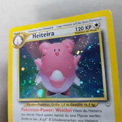 Blissey Heiteira Neo Revelation Holo Rare 2/64 German Pokemon Card TCG - Image 3