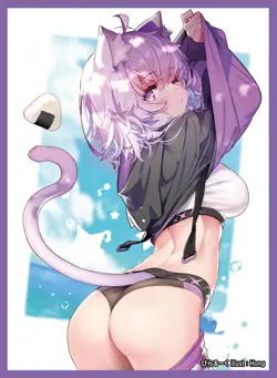 VTuber hololive Nekomata Okayu doujin Card Sleeve Protector - Image 1