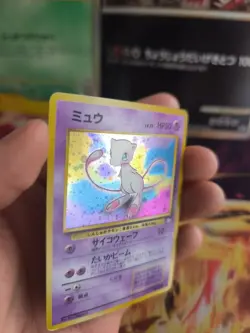 Pokemon Karte Card Mew Mysterious Of Fossil 1997 Rare Holo Wotc japanese VG- - Image 2