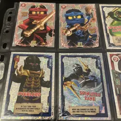 LEGO Ninjago Trading Card Game Bundle of Cards X9 No Duplicates - Image 2