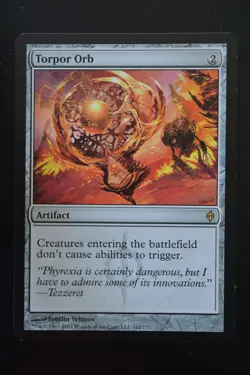 Magic The Gathering MTG TORPOR ORB New Phyrexia LP Lightly Played - Image 1