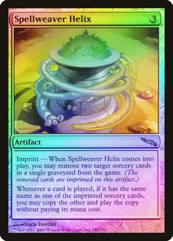 Spellweaver Helix FOIL Mirrodin NM Artifact Rare MAGIC GATHERING CARD ABUGames - Image 1