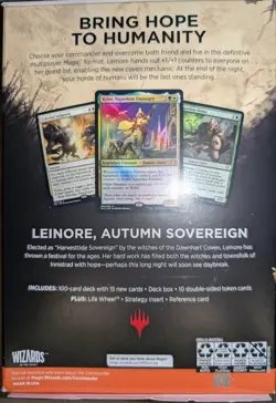Magic the Gathering Innistrad Midnight Hunt Coven Counters Commander Deck 630509987153 - Image 2