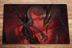 Balefire Dragon Trading Card Game MTG Playmat TCG CCG Mat Free Bag - Image 1