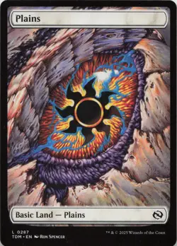 Plains (0287) L Tarkir: Dragonstorm 287 NM MTG - Image 1
