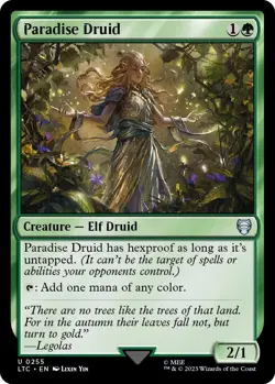 MTG The Lord of the Rings Commander - Paradise Druid - Image 1
