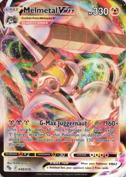 Melmetal VMAX Ultra Rare Pokemon GO 048/078 NM - Image 1