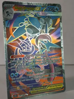 Mega Greninja ex - ultra rare - ME: Chaos Rising #100 - POKEMON - NM - A - Image 2