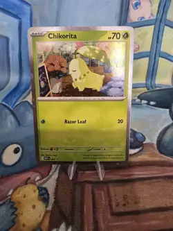 Pokemon TCG | Chikorita MEP 069 | Mega Evolution Black Star Promo - Image 1