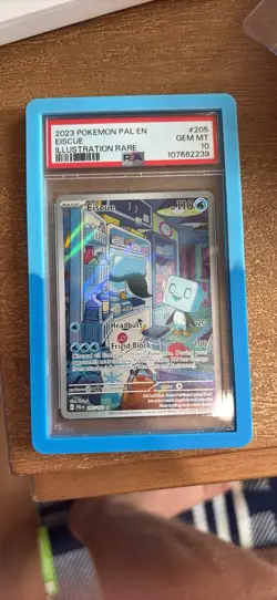 Pokemon Sv02 Paldea Evolved Eiscue 205/193 Illustration Rare Holo PSA 10 - Image 1