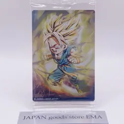 Trunks Dragon Ball Super Saiyan Itajaga Card N 6-19 Toei Bandai Japan Anime - Image 1