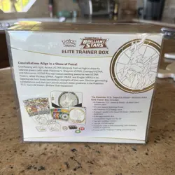 Pokemon Sword & Shield Brilliant Stars Elite Trainer Box Sealed SEALED - Image 2