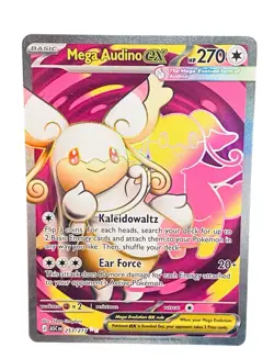 Pokemon Mega Audino Ex #253/217: Ascended Heroes (Read Descrption) 🔥 - Image 2