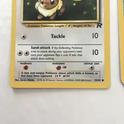 Pokemon TCG: Eevee 55/82 & Dark Vaporean 45/82 Team Rocket Unlimited - Image 3