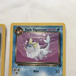 Pokemon TCG: Eevee 55/82 & Dark Vaporean 45/82 Team Rocket Unlimited - Image 5