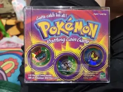1999 Vintage Pokemon Battling Coin Game Battle Coins Beedrill Vanusaur Pidgey - Image 1