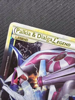 Palkia & Dialga Legend 101/102 and 102/102 Triumphant Holo Pokemon Top & Bottom - Image 2