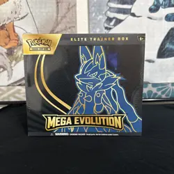 Pokemon TCG Mega Evolution Elite Trainer - Mega Lucario SEALED ETB MINT/NEW - Image 1