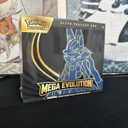 Pokemon TCG Mega Evolution Elite Trainer - Mega Lucario SEALED ETB MINT/NEW - Image 2