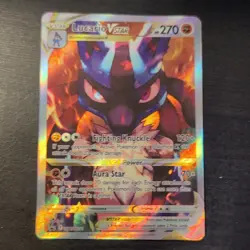 Lucario VSTAR SWSH291 Sword & Shield Promo Holo 270HP VSTAR Pokemon TCG EN - Image 1