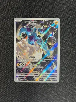 Thundurus 209 Holo Promo Scarlet & Violet Promo Pokemon Near Mint - Image 2