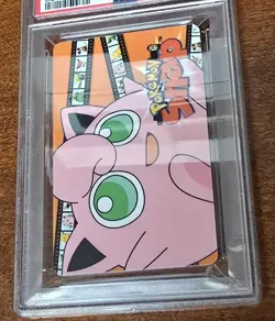 1999 Pokemon Jigglypuff Gemplus Snap Blockbuster Card PSA 9 Professional Graded - Image 3