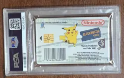 1999 Pokemon Jigglypuff Gemplus Snap Blockbuster Card PSA 9 Professional Graded - Image 5