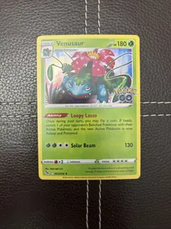 Pokemon TCG - Venusaur - 003/078 - Pokemon GO - NM Holo Rare (2022) - Image 1