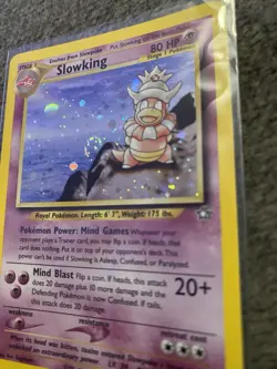 Pokemon TCG Slowking Neo Genesis Holo Rare Near Mint #199 - Image 2