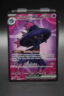 2025 Pokemon Phantasmal Flames Mismagius ex Ultra Rare #112/094 - Image 1