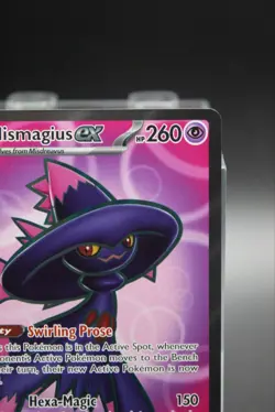 2025 Pokemon Phantasmal Flames Mismagius ex Ultra Rare #112/094 - Image 3