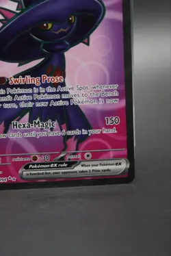 2025 Pokemon Phantasmal Flames Mismagius ex Ultra Rare #112/094 - Image 5