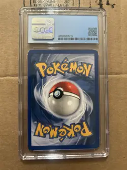 CGC 6.5 1999 Pokemon TCG Raichu Base Set Unlimited Holo Rare 14/102 2008 - Image 2