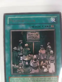 Yugioh Prohibition PSV-039 Rare 1st Edition Light Play - Image 2