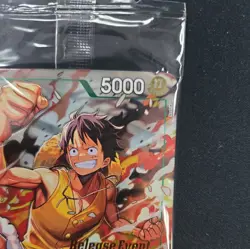 Monkey.D.Luffy P-135 Winner Stamp OP16 Pre-Release Event Promo Card Sealed - Image 3