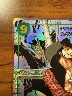 Dracule Mihawk (Manga) Secret Rare OP14-119 Azure Sea’s Seven One Piece English - Image 4