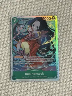 Boa Hancock One Piece OP16 The Time of Battle Super Rare Foil #032 - Image 1