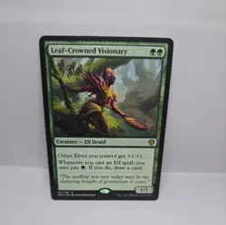 MTG - Leaf-Crowned Visionary Rare - Image 1