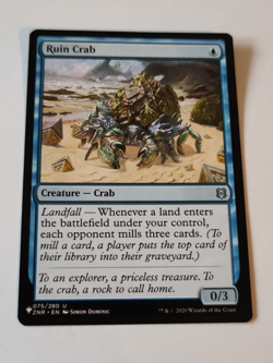 MtG Ruin Crab (Mystery Booster 2) Uncommon English MINT - Image 1
