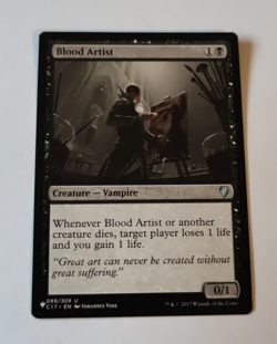 MtG Blood Artist (Mystery Booster) Uncommon English MINT - Image 1