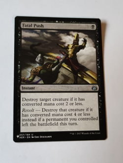 MtG Fatal Push (Mystery Booster) Uncommon English MINT - Image 1