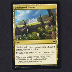UNCHARTED HAVEN x4 Playset #261 Bloomburrow MTG Magic Gathering Near Mint NM - Image 2