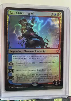 Ral, Crackling Wit (Foil) Bloomburrow - Magic MTG BLB #230 - Image 2