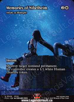 MTG FF Final Fantasy - Memories of Nibelheim (0026) - Through the Ages FCA - Image 1