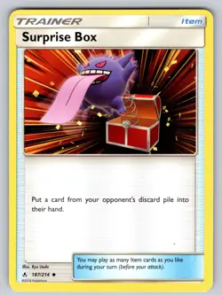 Surprise Box 187/214 Uncommon Unbroken Bonds Pokemon Near Mint - Image 1