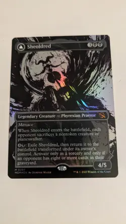 Sheoldred / The True Scriptures - March of the Machine MTG Showcase 0297 Foil - Image 1