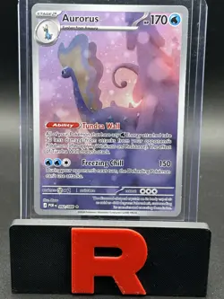 Pokemon TCG Aurorus 092/088 Perfect Order Illustration Rare NM - Image 1
