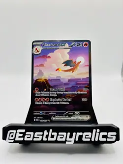 Pokemon Scarlet & Violet 151 Charizard ex 199/165 Special Illustration Rare NM - Image 1