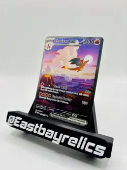 Pokemon Scarlet & Violet 151 Charizard ex 199/165 Special Illustration Rare NM - Image 2