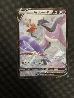 Pokemon TCG Galarian Articuno v Astral Radiance Trainer Gallery, TG16/TG30 - Image 1